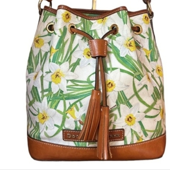 Dooney & Bourke Handbags - Dooney & Bourke Daffodil Bucket Bag